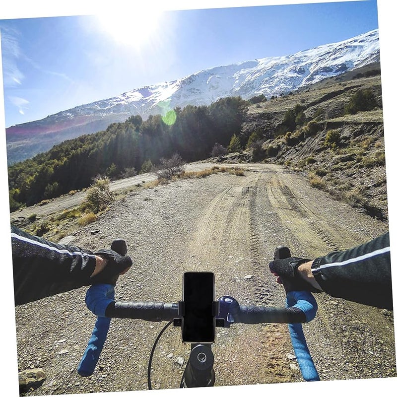 Universal Aluminum Alloy Bike Phone Mount Adjustable Motorcycle Handlebar Holder - Image 2